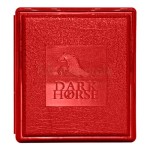 Tabachera rosie pentru tigari confectionata din plastic marca Dark Horse 